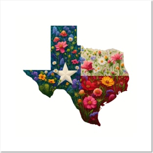 Texas Wildflowers - Texan Nature Posters and Art